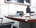 Купить Офисный стол для переговоров ORA 3 000х1 350х730 Шпон Махагон Mon ile  (СГПШ-05014)